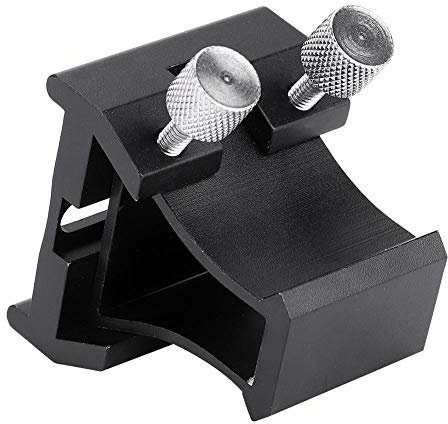 VBESTLIFE Telescope Finderscope Mount, Telescope Finderscope Dovetail Mount Slot Plate Groove Screw Accessory Suitable for Celestron C8/C8HD/C925/C11HD etc