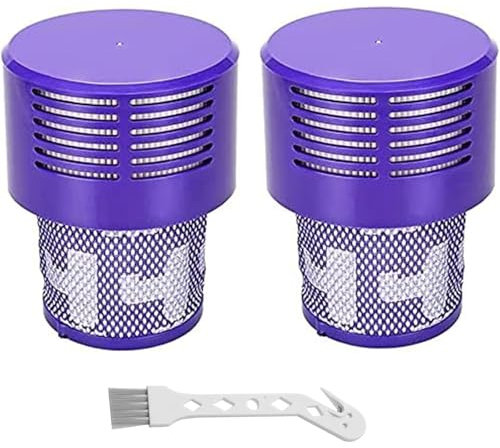 Lot de 2 filtres de rechange pour aspirateurs Dyson V10, SV12 Cyclone Animal Absolute Total Clean, pièce de rechange 969082-01, filtre V10
