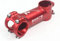 31.8 Vorbau 7 Grad 45 mm 55 mm 65 mm 70 mm 80 mm 90 mm 100 mm 110 mm Fahrrad Lenker Vorbau Riser MTB Vorbau für Mountainbike, Rennrad, BMX, Track Bike, rot, 110 mm