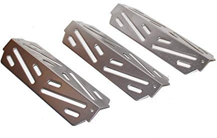 Weber 66685 3PK, SS, Heat Deflectors for Genesis II LX 340 (2017 and Newer).