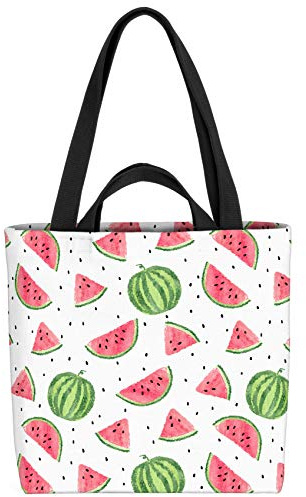 VOID Aquarell Wassermelone Tasche 33x33x14cm,15l Einkaufs-Beutel Shopper Einkaufs-Tasche Bag