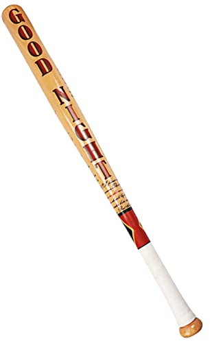 DIWANGUS Baseballschläger aus Massivholz, 71,1 cm, Baseballschläger aus Holz für Cosplay, Kostümpartys, Halloween, Karneval, Weihnachten, Geburtstagsgeschenk