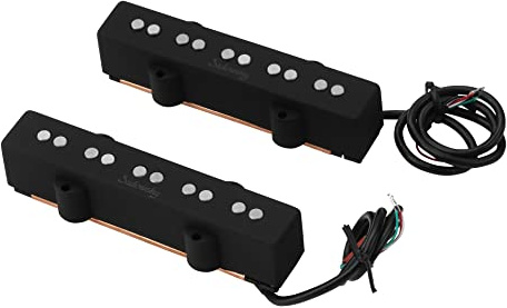 Sadowsky J/J-Style Bass Pickup Set, Wide, Noise-Cancelling, Stacked Coil, 5-String - Bridge & Neck