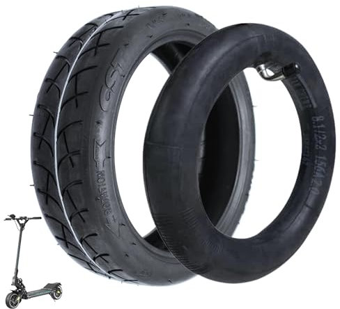 BITUME | Pneu Renforcés CST V3 pour Trottinette Électrique Dualtron Mini (1 Pneu) | Chambre à Air Incluse