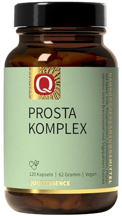 Prosta Komplex, 120 Kapseln, mit Zink und Selen, für Männer, Quintessence