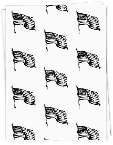5 x A1 'Usa Flagge' Geschenkverpackung/Papierrolle (GI00073634)