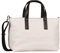 TOM TAILOR Thessa Damen Shopper Umhängetasche Reißverschluss Klein Weiß