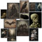 Insire Gotische Kunst, Wandkunst-Poster, Gothic-Dekoration, Gothic-Raumdekoration – (20,3 x 25,4 cm, ungerahmt)