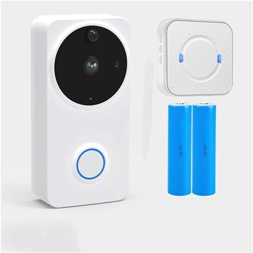 ErModa Wall Plug-in Video Doorbell Smart Wifi Video Phone Door Bell WIFI Doorbell Camera for Apartments IR Alarm Wireless Security Camera
