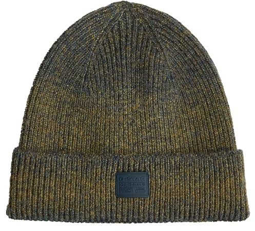 G-Star Herren Geffo Long Beanie, Mehrfarben (dk Moss Gradient D25511-D757-G880), PC