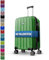 MY TRAVEL BAG Hartschalen-Koffer Trolley ABS Reisekoffer 4 Zwillingsrollen (Handgepäck-Mittel-Groß-Set) + 5cm Dehnungsfuge (Nadelwaldgrün, Handgepäck (55cm))