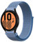 Generisch Nylonband kompatibel mit Galaxy Watch 6/4/Classic/3/5/Pro/Active 2 20 mm/22 mm Sport atmungsaktives Armband Galaxy Watch 6 7 FE(26 Cape Cod Blue,20 mm)