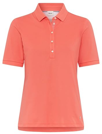 BRAX - Damen Poloshirt aus hochwertigem Piqué, Style Cleo (31-3308), Größe:48, Farbe:Watermelon (45)