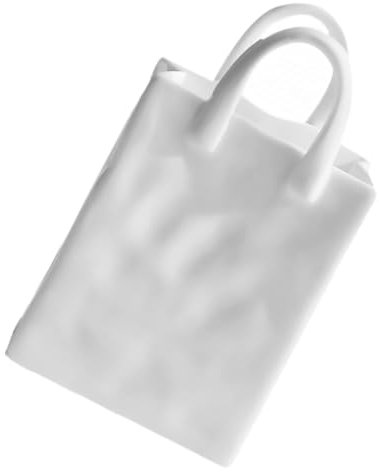 OSOLADY Blumenvase Aus Keramik in Taschenform Großes Fassungsvermögen Stifthalter Und Pinselorganizer Tischdekoration Für Blumenarrangements