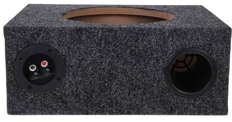 ARTSEWPLY Auto Subwoofer Gehäuse 10 Zoll Mit Robustem Rahmen Fahrzeug Subwooferbox Für Auto Audio Nachrüstungen Car Audio Für Verbesserten Bass