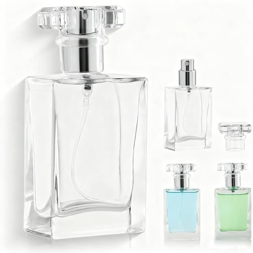 100ml Bote Spray Pulverizador Pequeño,Botella de Perfume Recargable,Vidrio Botella Spray, Portátil Frasco Pequeño para Perfume,para Viaje, Cita
