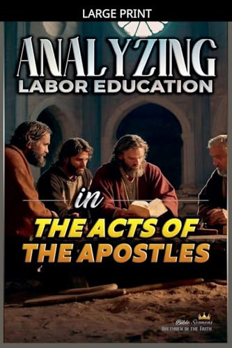 Analyzing Labor Education in the Acts of the Apostles (The Education of Labor in the Bible, Band 26)