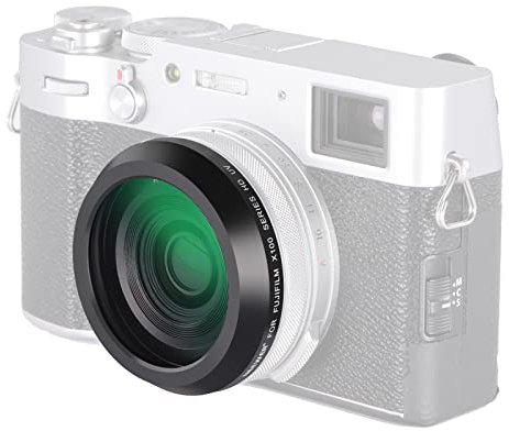 NEEWER UV Schutzfilter für Kameras der X100 Serie, mehrfach beschichteter HD Objektivfilter aus optischem Glas, kompatibel mit Fujifilm X100 X100S X100F X100T X100V X100VI Kamera,(Schwarzer Rahmen)