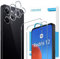 GEEMEE para Xiaomi Redmi 12 Protector de Pantalla + Protector de Lente de cámara, 2+2 Pack Cristal Templado Película Vidrio Templado 9H Alta Definicion Glass Screen Protector