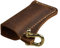 Generic Feuerzeughalter - Schlüsselanhänger mit Feuerzeughülle aus Leder, rustikal, braun, für Outdoor-Enthusiasten, unisex, KEYCHAIN