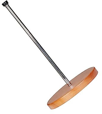 KICHOUSE Wooden Decanter Stand Wine Bottle Drying Rack Drainer Holder Carafe Drying Storage Bar Accessory