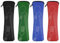 Vicloon 4 Stück Bestecktasche für Unterwegs, Tragbare Neopren Bestecktaschen Leer mit Reißverschluss, Waschbar, Schule Picknick Besteck to go Taschen, 20 x 6 cm (Schwarz/Dunkelblau/Rot/Dunkelgrün)