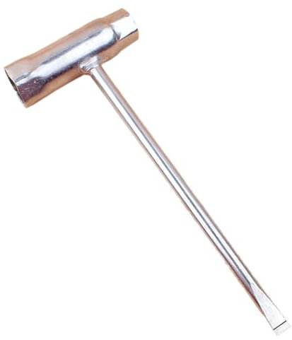 YRTJINYQ Stainless Steel Spanner Compatible With 13.5mm And 19mm Spark Plug Sockets Compatible With Chainsaws And Brush Cutters
