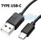 PHONILLICO® Cable USB-C Chargeur Noir pour Samsung Galaxy NOTE 8 - Cable Port USB Data Chargeur Synchronisation Transfert Donnees Mesure 1 Metre