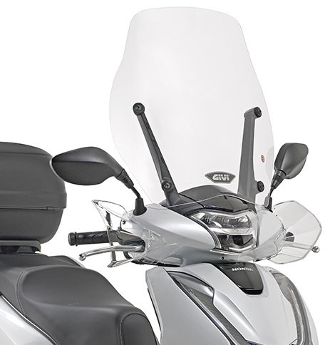 Windschild transparent, 510 mm hoch, 490 mm breit