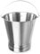 HENDI Eimer, mit verstärktem Boden, 12L, ø300x(H)310mm, Edelstahl