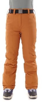 CMP Skihose Snowboardhose Schneehose braun Gürtel wasserfest Stretch Gr. 38 3W05526 (34)