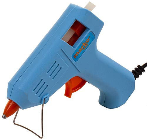 Marko Tools Glue Gun Hot Melt Electric Trigger DIY Adhesive Crafts Stationary Hobby with Stand (10W)
