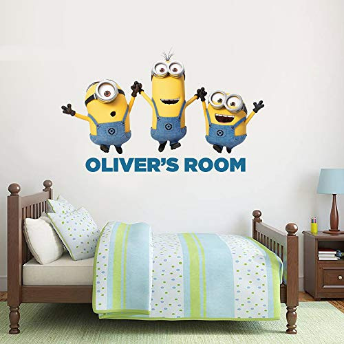 Beautiful Game Wandaufkleber, Motiv: Ich - Einfach unverbesserlich 3 Minions, Vinyl, 90 cm