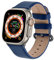 Fullmosa kompatibel mit Apple Watch Armband Ultra2/Ultra 49mm 45mm 44mm 40mm 41mm 42mm 38mm, Lederarmband Ersatzband für Damen Herren, Klassische Leder Armbänder für iWatch 9/8/7/6/SE/5/4/3/2/1