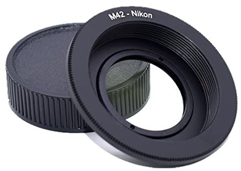 M42(42mm) Screw Mount Obiettivo compatibile con fotocamere NIK F SLR D90 D780 D3000 D3100 D3200 D3300 D3400 D5000 (da m42 a Nik(Ai) con convertitore di vetro)