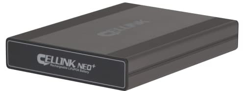 Egen Cellink NEO 8+ Dash Cam Battery Pack by EGEN with Smart LifePO4 Technology for Extended Parking Mode Operation and Recording Time, Black