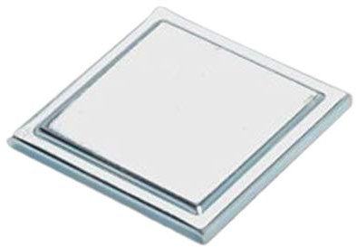 Chapeau de pilier carré plat en acier - 150 x 150 mm