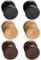 Cupimatch 3 paires Boucles d'oreilles Arbre de Vie Vintage en Titane + Bois,Boucles d'oreille d'haltères pour Homme et Femme,12mm
