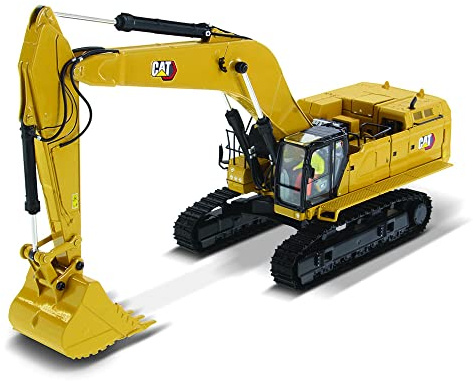 Diecast Masters 1:50 Model Cat 395 Next Gen Hydraulic Excavator, 85709 | Mit zusätzlichen Werkzeugen, detailgetreues CAT Modell, ca. 29,2 x 11,4 x 8,9 cm, ab 14 Jahren, 85709