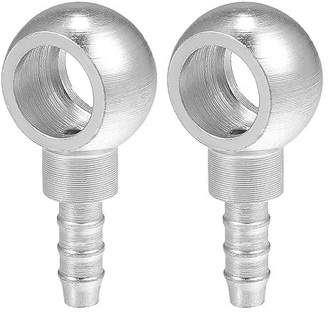 A ABSOPRO Adaptador De Línea De Combustible De Racor Banjo 14mm ID 8mm OD 2