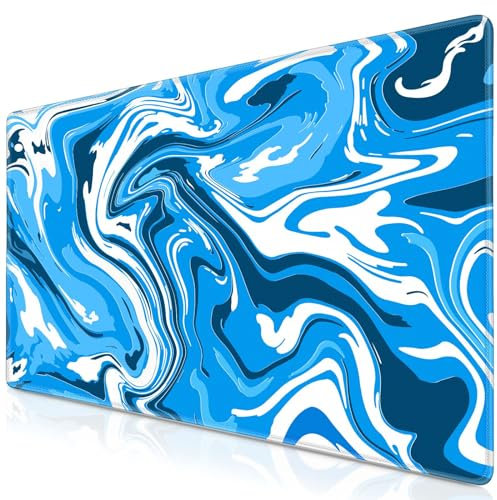 Abetcabe Gaming Mouse Pad, Large Mouse Mat XL 31.5 x 11.8 inch, Extended Mousepad with Non-Slip Rubber Water-Resistant surface for Home Office Gaming Room