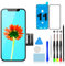 GULEEK Display für iPhone 11 Bildschirm Ersatz 6,1 Zoll LCD Touchscreen 3D Touch Vormontiert Digitizer Rahmen Montage und Reparaturkits