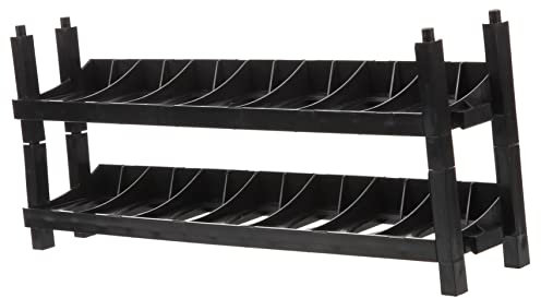 VILLFUL 2 Stück Lagerregal Pigmentständer Halter Farbaufbewahrung Organizer Farbflaschen Organizer Handwerk Farbaufbewahrung Farbflaschen Aufbewahrungshalter Farborganisator Farbregal