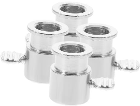 HANABASS Accessorio Per Forchetta Da Pollo Per Barbecue All'aperto 4 Pezzi Manicotto Girevole in Ferro Per Griglia Per Cucinare Barbecue