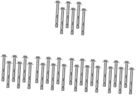 GLEAVI 30stücke Teiliges Expansion Schraubenanker Mit Außensechskantmutter Hochleistungs-befestigungsanker Für Zuverlässige Und Langfristige Nutzung