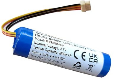 2600 mAh Akku Ersatz für Vtech VM3252, VM3254, VM3258, RM2851, VM923, VM924, VM934, RM2771 Video Babyphone C300 Konferenz Lautsprecher 18650 Batterie