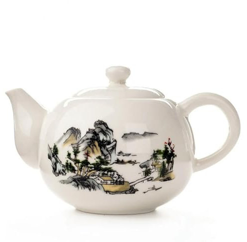 Théière chinoise Kung Fu Bouilloire Dehua Théière à café en argile Ensemble théière et tasse Gaiwan Samovar Cafetière Service à thé Service à thé Bar