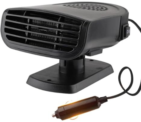 Auto Wärmer für den Winter, Multifunktionaler Auto Glas Demister, Schnelle Heizung Defrost Defogger, Elektrische Autoheizung für die meisten Fahrzeuge, Schnelle Heizung Glas Demister, Winter Defrost
