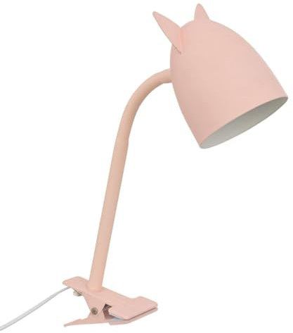 marque Atmosphera, créateur d'intérieur Lampe à Pince Chat Coloris Rose