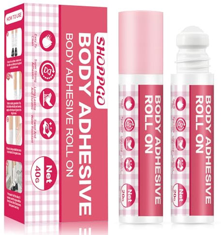 Adhesivo Cutáneo, Adhesivo para La Piel, Loción Adhesiva para Usar con Medias de Compresión, Pantis, Ligas, Faldas, Compacto y Portátil, Sabor a Melocotón 40g